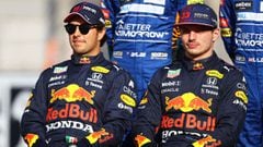Checo Pérez: "Estoy contento por Max Verstappen"