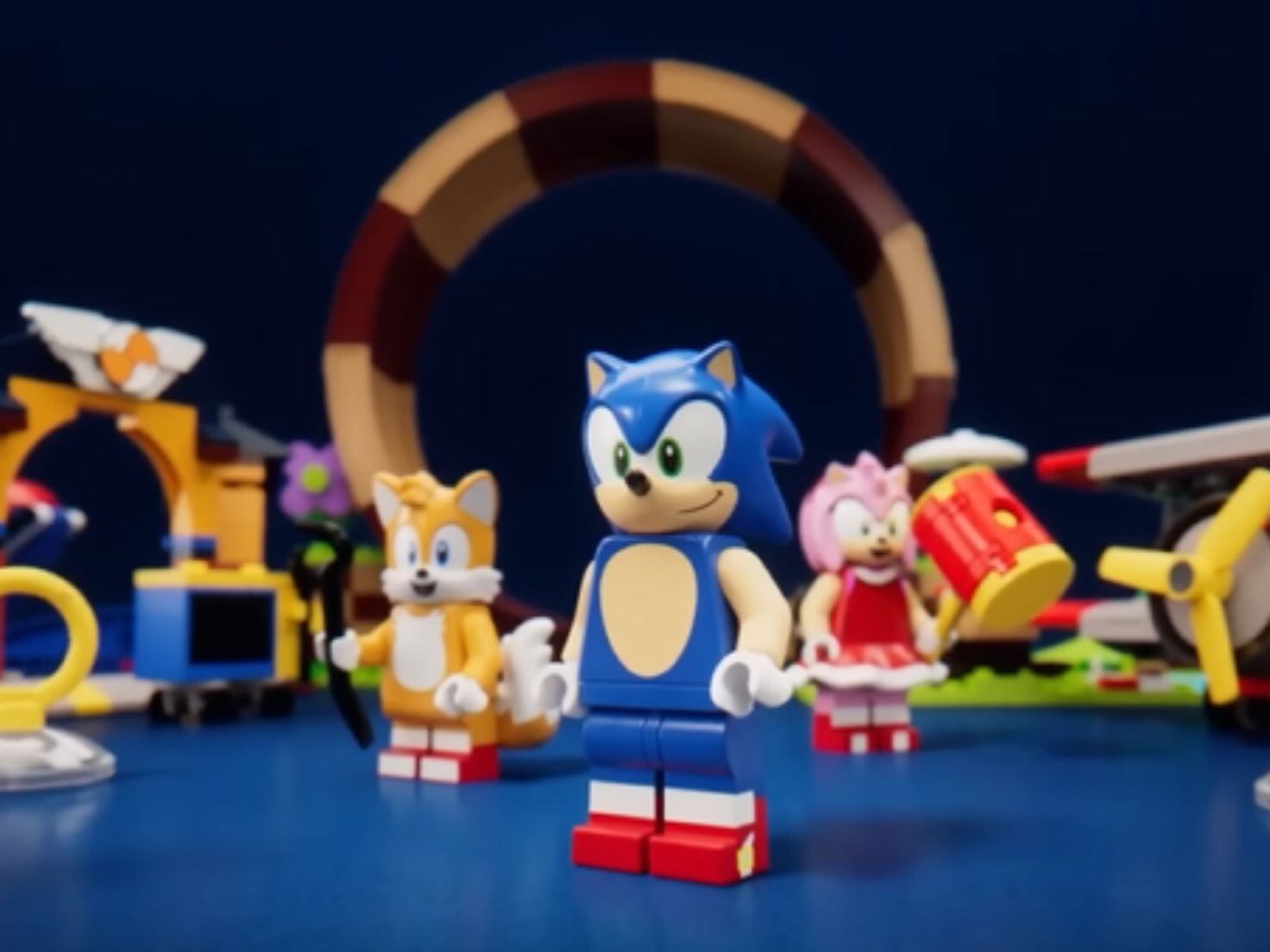 Sonic Desafío de la Esfera de Velocidad Lego Sonic