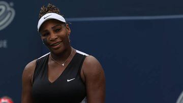 TORONTO, ON - AUGUST 8  -  Serena Williams of the United States defeats Nuria Parrizas Diaz of Spain on Centre Court at the National Bank Open presented by Rogers  at Sobey's Stadium at York University in Toronto. August 8, 2022.        (Steve Russell/Toronto Star via Getty Images)