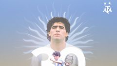 El mensaje de la AFA por el aniversario 62 del nacimiento de Maradona.