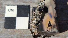 Descubren dos nuevos minerales en los restos de un meteorito