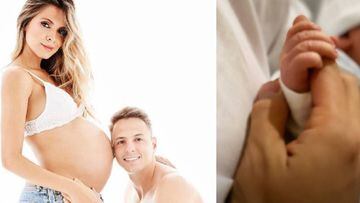 Santiago Arias y Karin Jim&eacute;nez confirmaron el nacimiento de su segundo hijo.