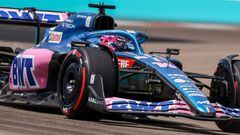 Fernando Alonso (Alpine A522). Miami, F1 2022.