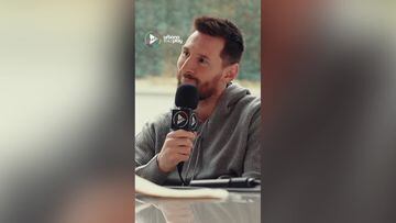 Messi y su pedido al cielo en el último penal del Mundial