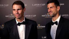 At the Laver Cup gala, Novak Djokovic introduced Team Europe teammate Rafael Nadal ahead of the tournament.