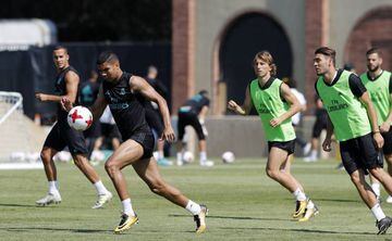 Casemiro in today's session at UCLA