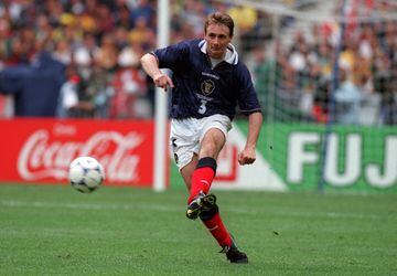 El defensa nacido en Glasgow en 1965 fue profesional entre 1983 y 2003. Jugó en las filas del Motherwell, del Chelsea y del Celtic. Debutó con la selección absoluta con 24 años y jugó un total de 73 partidos marcando tan sólo un gol. Consiguió tres ligas escocesas y tres Copas de Escocia entre otros títlulos a nivel de club. Será recordado por su autogol en el partido inaugural del Mundial de Francia 1998 ante Brasil. 