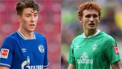 Los delanteros Josh Sargent y Matthew Hoppe jugar&aacute;n en la segunda divisi&oacute;n de Alemania despu&eacute;s de que Werder Bremen y Schalke 04 descendieran.