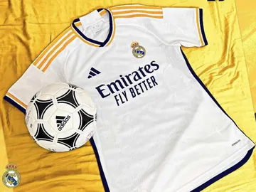 Primera equipación del Real Madrid para la 2023-24.