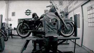 La moto de Logan, el desmontaje