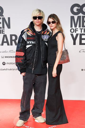 El youtuber y streamer, el Rubius, y su novia Irina Isasia en la gala de premios GQ Hombres del Año 2023.