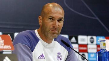 Zidane: "Cristiano is with us and he is here to play"