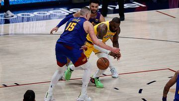 Jokic and the Denver Nuggets are battling out the eastern conference finals against the Lakers and are currently one game ahead in the series.