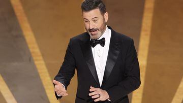 Jimmy Kimmel references Will Smith’s notorious slap from last year’s Oscars ceremony
