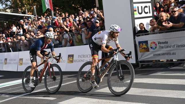 Mohoric, campeón del mundo con un gran Valverde, cuarto