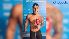 El nadador colombiano consiguió una medalla de oro más y nuevo récord parapanamericano para el país en 100 metros libre.