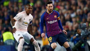 Lionel Messi ends his quarter-final drought against United