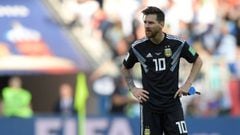 Leo Messi, tras el debut de Argentina frente a Islandia.