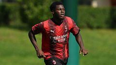Musah no podrá debutar en la primera jornada de la Serie A con AC Milan a pesar de estar pleno físicamente.