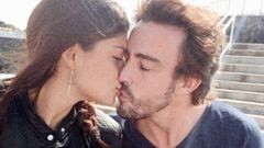Fernando Alonso y Linda Morselli, amor en Instagram