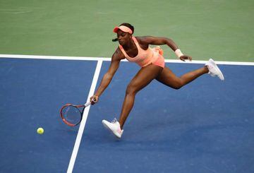 Sloane Stephens in the US Open final earlier this month