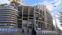Así se ve el esqueleto y el avance de las obras del Bernabéu