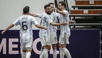 Argentina vence a Venezuela y está en semifinales de la Copa América de Fútsal