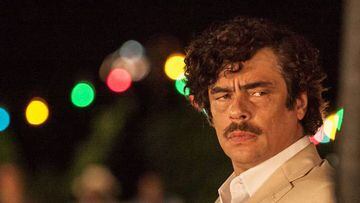 Benicio del Toro en Escobar: Paraíso perdido.