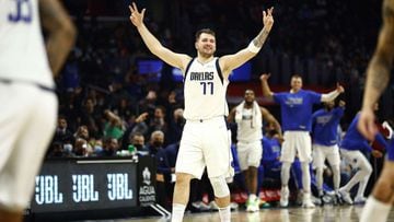 Luka Doncic returned for the Dallas Mavericks on Tuesday night, as the held on for a dramatic 112-104 overtime win against the Los Angeles Clippers