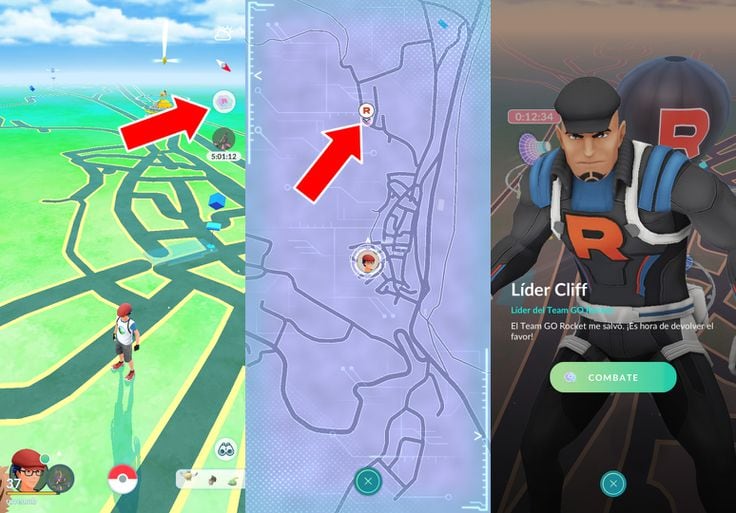 Líder Cliff del Team GO Rocket en Pokémon GO cómo encontrarlo y cómo