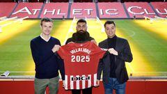 Villalibre sella su contrato con el Athletic hasta 2025 