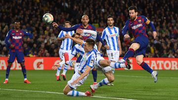 Messi drags Barça to a precious victory over La Real