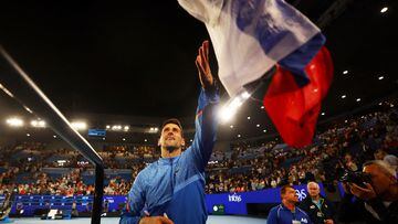 Novak Djokovic will face Stefanos Tsitsipas in the Australian Open men’s finals on Sunday, and the Serbian is poised to set new records with a victory.