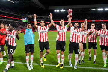 El PSV derrotó 3-2 al Mónaco en tiempo extra (4-3 global) y clasificó a la última fase eliminatoria de la Champions League.
