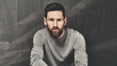 Lionel Messi en un posado promocional para la marca de relojes Jacob &amp; Co.