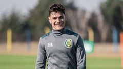 Mexican striker Luca Martínez Dupuy tore his ACL