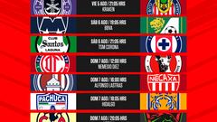 Liga MX: Fechas y horarios de la jornada 7, Apertura 2022