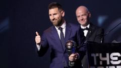 With a World Cup in his hand, Argentina’s Lionel Messi won FIFA’s Best Men’s Player award in 2022, then headed across to Inter Miami.