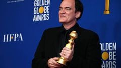 Quentin Tarantino presentará un premio en los Golden Globes 2023. Te explicamos cuántos Globos de Oro y nominaciones tiene el director de cine.
