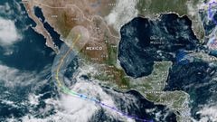 Depresión Tropical 16-E se convertirá en huracán