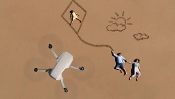 Grabación con drone