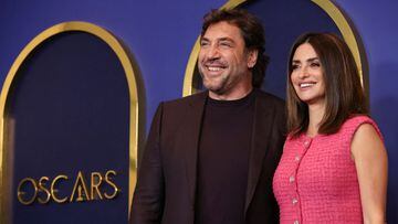Actors Javier Bardem and Penelope Cruz attend the 94th Oscars Nominees Luncheon in Los Angeles, California, U.S., March 7, 2022. REUTERS/Mario Anzuoni