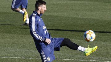 Messi jugará con Argentina en Madrid a pesar de las molestias