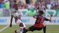 Jhon Arias llega a 100 partidos con Fluminense.