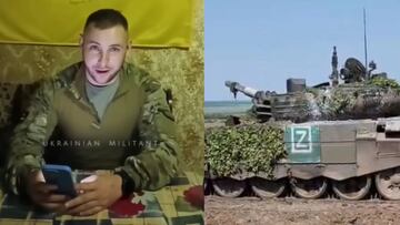 Ucrania captura un tanque ruso defectuoso y llaman al fabricante para repararlo