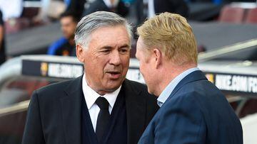 Ancelotti hits out Barca fans who showed Koeman 'a lack of respect'