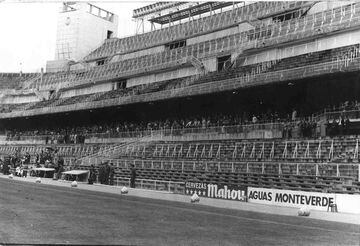 The Santiago Bernabéu in the early 1960s