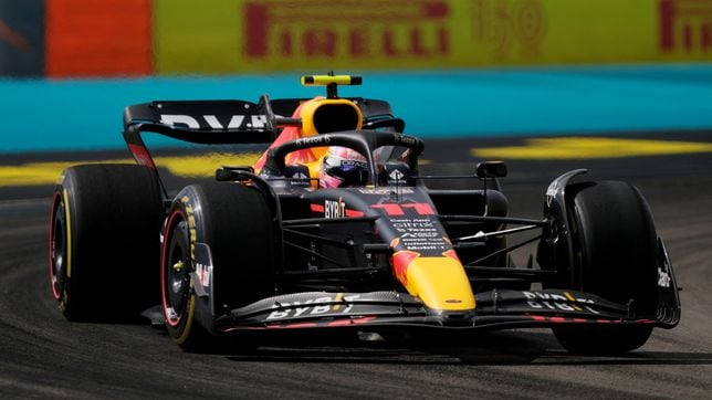 Checo Pérez terminó en el cuarto lugar en el GP de Miami