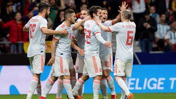 España 6-1 Argentina: resumen, goles y resultado del partido