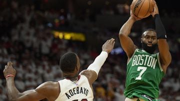 The Boston Celtics are champions of the East after a wire-to-wire road win over the Miami Heat. They will take on the Golden State in the NBA Finals.